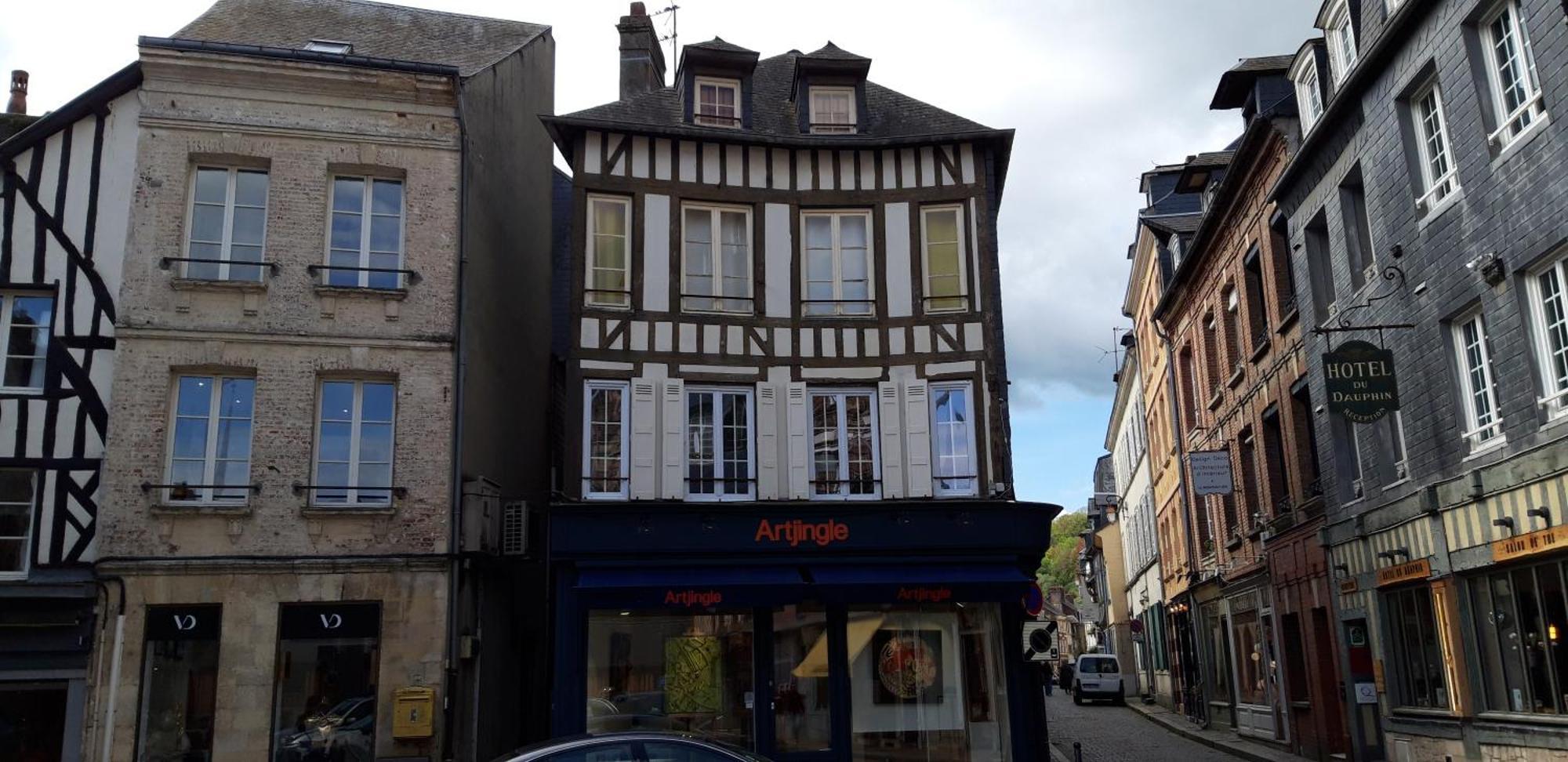 Le Petit Honfleur Apartment Exterior foto